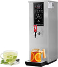 Hot Water Dispenser Commercial Water Boiler Electric Warmer Hot Water Machine, 25L/60L per Hour, Stainless Steel, Large Capacity, 3000W Fast Heating for Restaurant, Hotel, Office,Silver