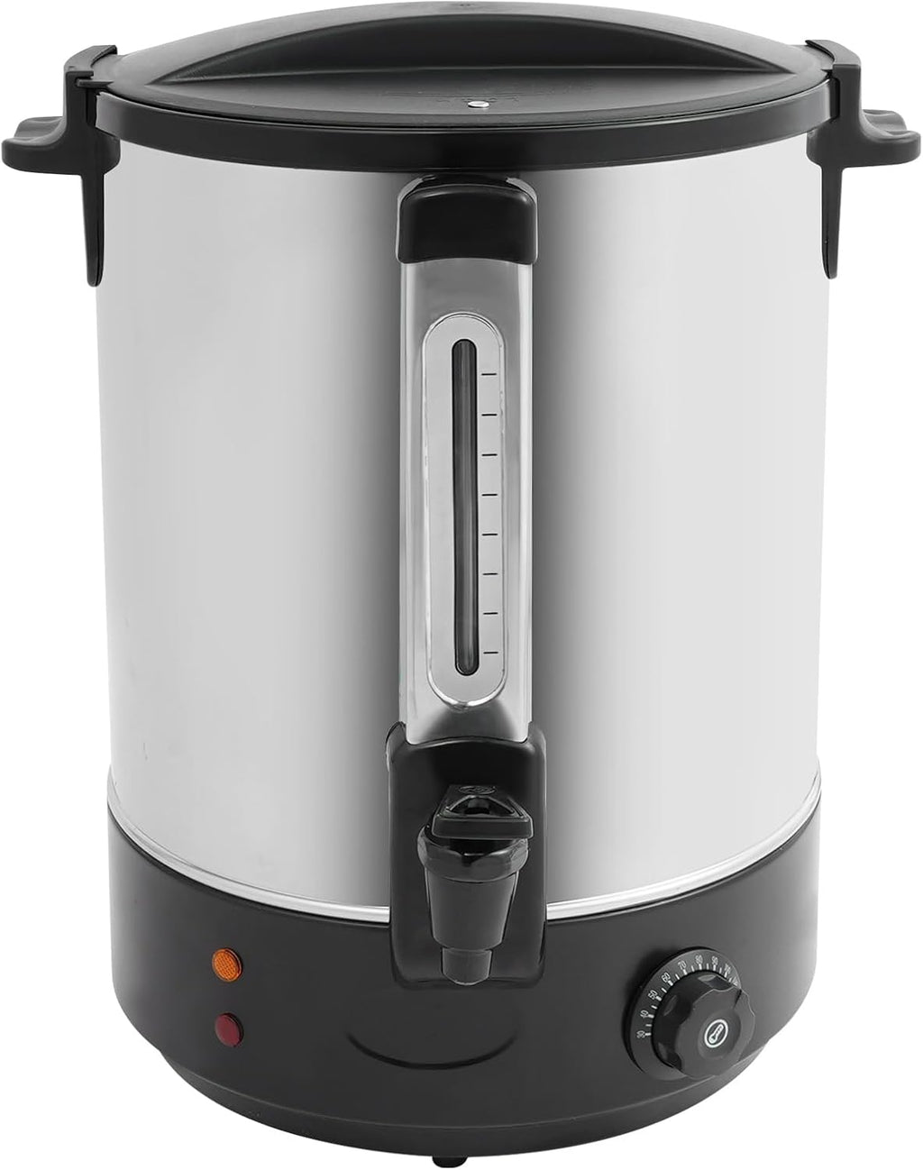 DYNAMI Electric Water Boiler and Warmer,5 Gal 304 Stainless Steel Hot Water Dispenser,Hot Drink Dispenser with Spigot,86-230 ℉ Temperature Control,for CoffeeTea Milk Water (Black)
