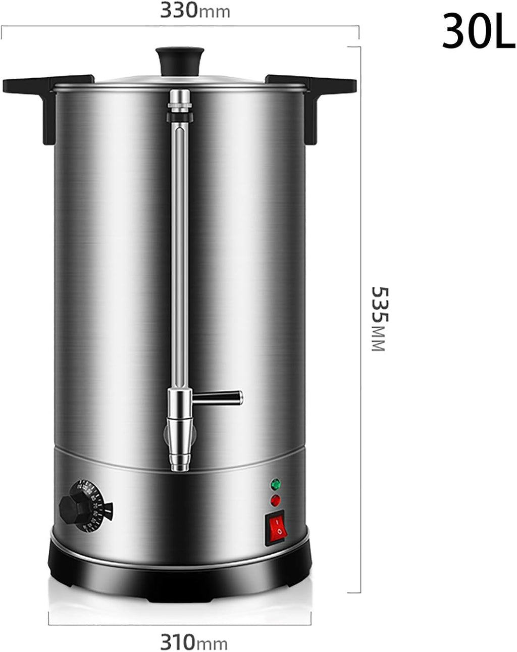 Stainless Steel Catering Boiler, Coffee Hot Water Dispenser, Beverage Commercial Water Dispenser Has Excellent Thermal Insulation Properties