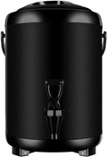 Electric Kettles Commercial Coffee Urn Hot Water Pot, Water/Beverage Dispenser for Keep Hot/Cold, Water Boiler and Beverage Warmer for Buffet, Adjustable Temperature/Black/10L