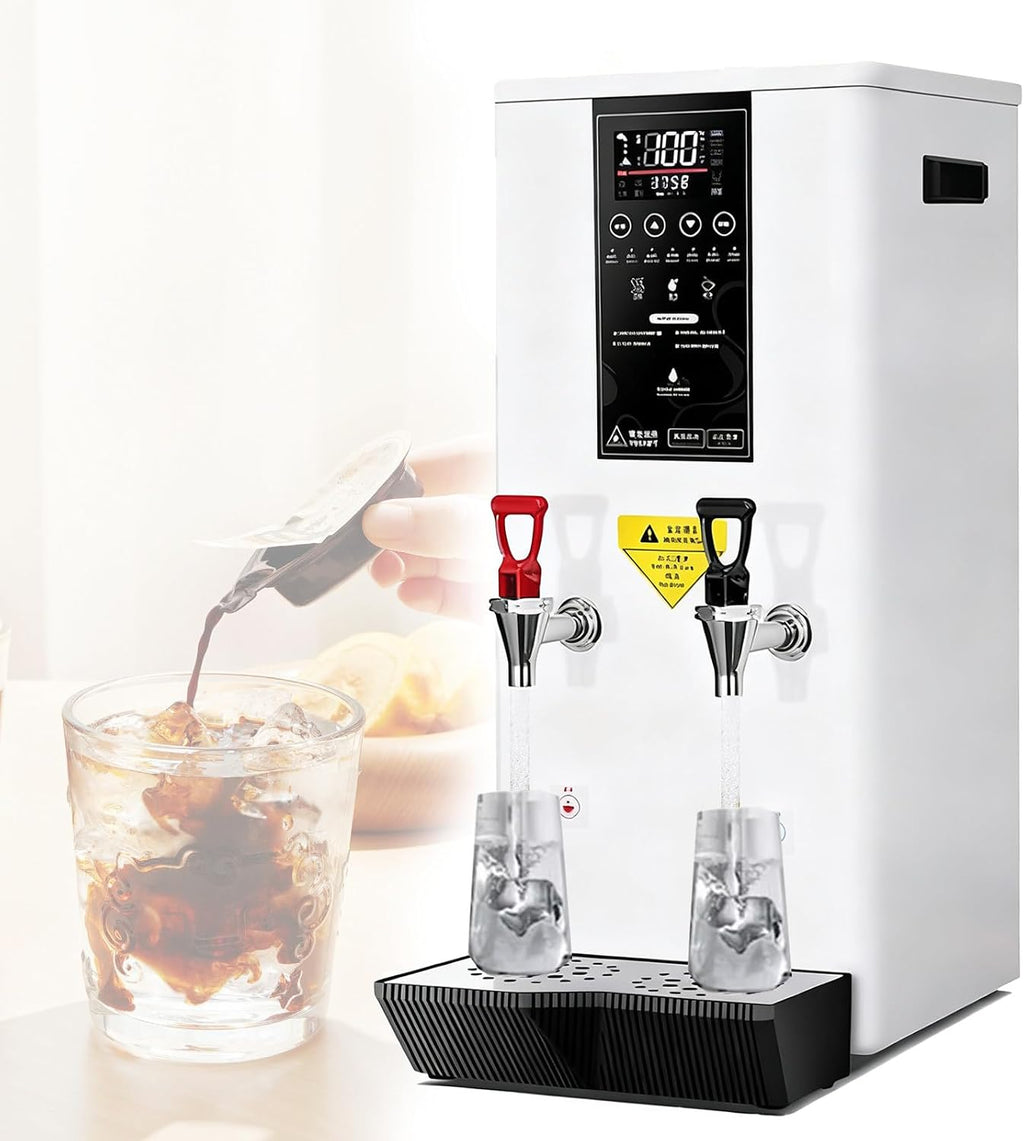 Commercial Hot Water Dispenser 3000W,Hot Water Dispenser With LCD Touchscreen And Built-in Water Purifier，Boiler 304 Stainless Steel Hot Water Machin B