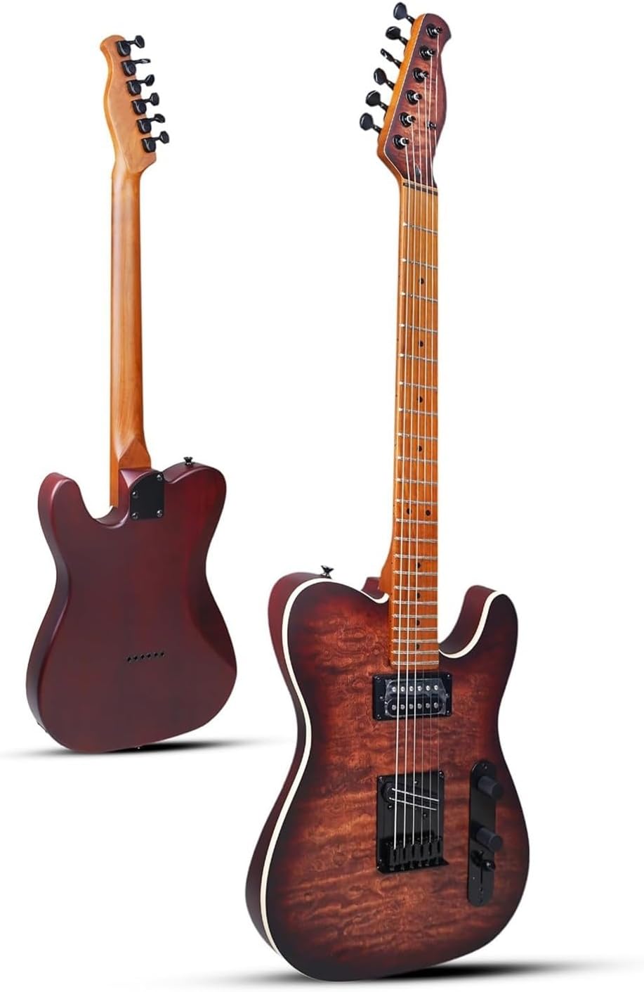 Professional Musical Instrument Set 39 Inch Solid Solid Electric Guitar For Adult Beginners Professional Electric Guitar(9)