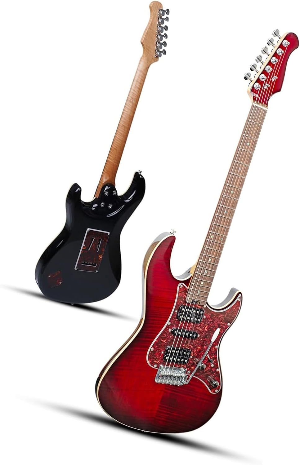 Professional Musical Instrument Set 39 Inch Solid Solid Electric Guitar For Adult Beginners Professional Electric Guitar(4)