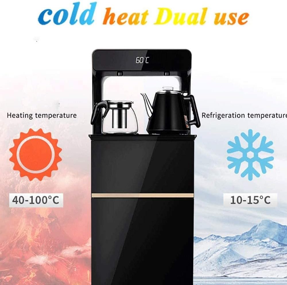 Fully Automatic Smart Water Dispenser, Large Screen Display Floor-Standing Bottled Water, Suitable for Home Office Coffee Tea Bar Dormitory