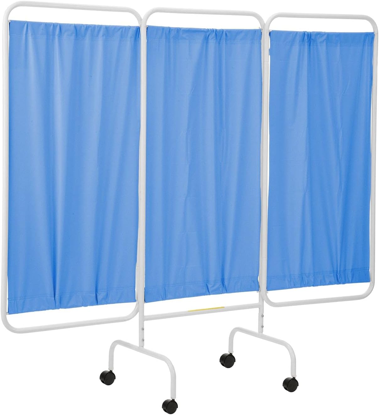 R&B Wire™ PSS-3CUS, 3 Panel Mobile Medical Privacy Screen, Made in USA (Blue)