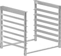 AmGood Table-Mounted Aluminum Bun Pan Rack for 30' Wide Work Tables - 6 Pan Capacity