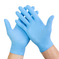 Style Setter Powder-Free Nitrile Disposable Exam Gloves, Industrial Medical Examination, Latex Free Rubber, Non-Sterile, Food Safe, Textured Fingertips, Ultra-Strong, Pack of 1000, Blue - Size Medium