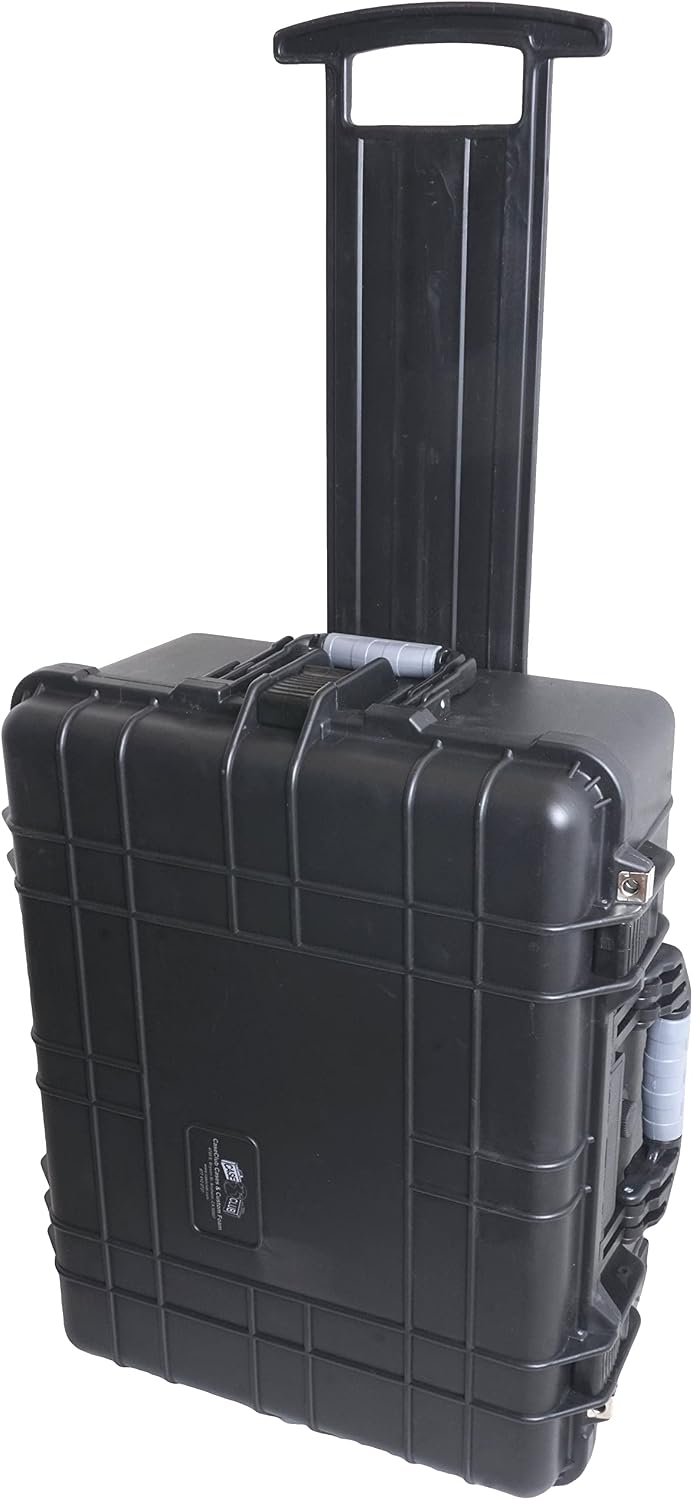 Case Club 8 Pistol and 24 Magazine Pre-Cut Heavy Duty Waterproof Case with 2 Included Silica Gel Canisters to Help Prevent Gun Rust (Upgraded Gen-2)