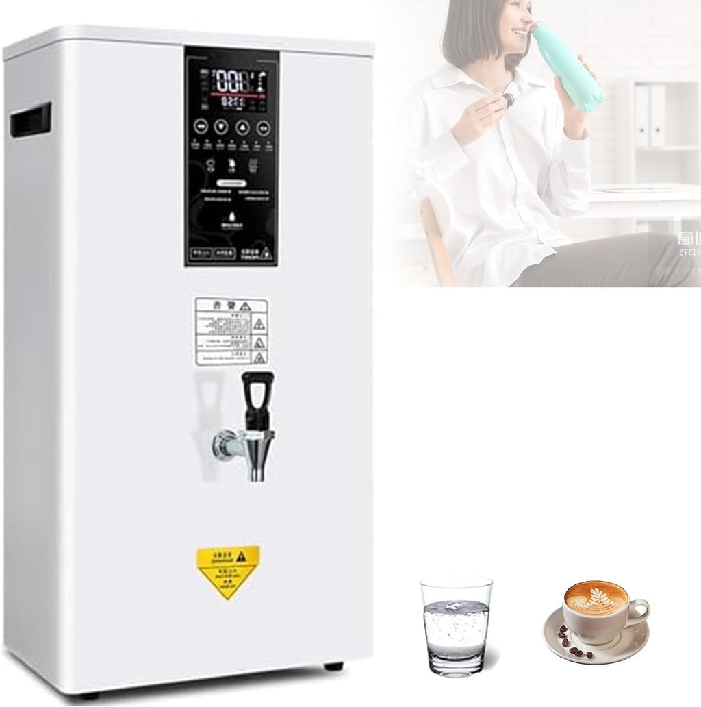 Commercial Electric Water Dispenser with Built-in Purifier, 45L/H, LCD Touch Control, Automatic Boiling,Safe to Drink，for Tea/Coffee/Dessert Shop Hotel A