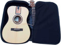 Lefty Solid Sitka Travel Guitar – OF422L Left-Handed Traveling Acoustic-Electric Collapsible Steel String Guitar – Portable Backpack Case (Overhead)