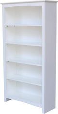 International Concepts Shaker Bookcase - 60' H White