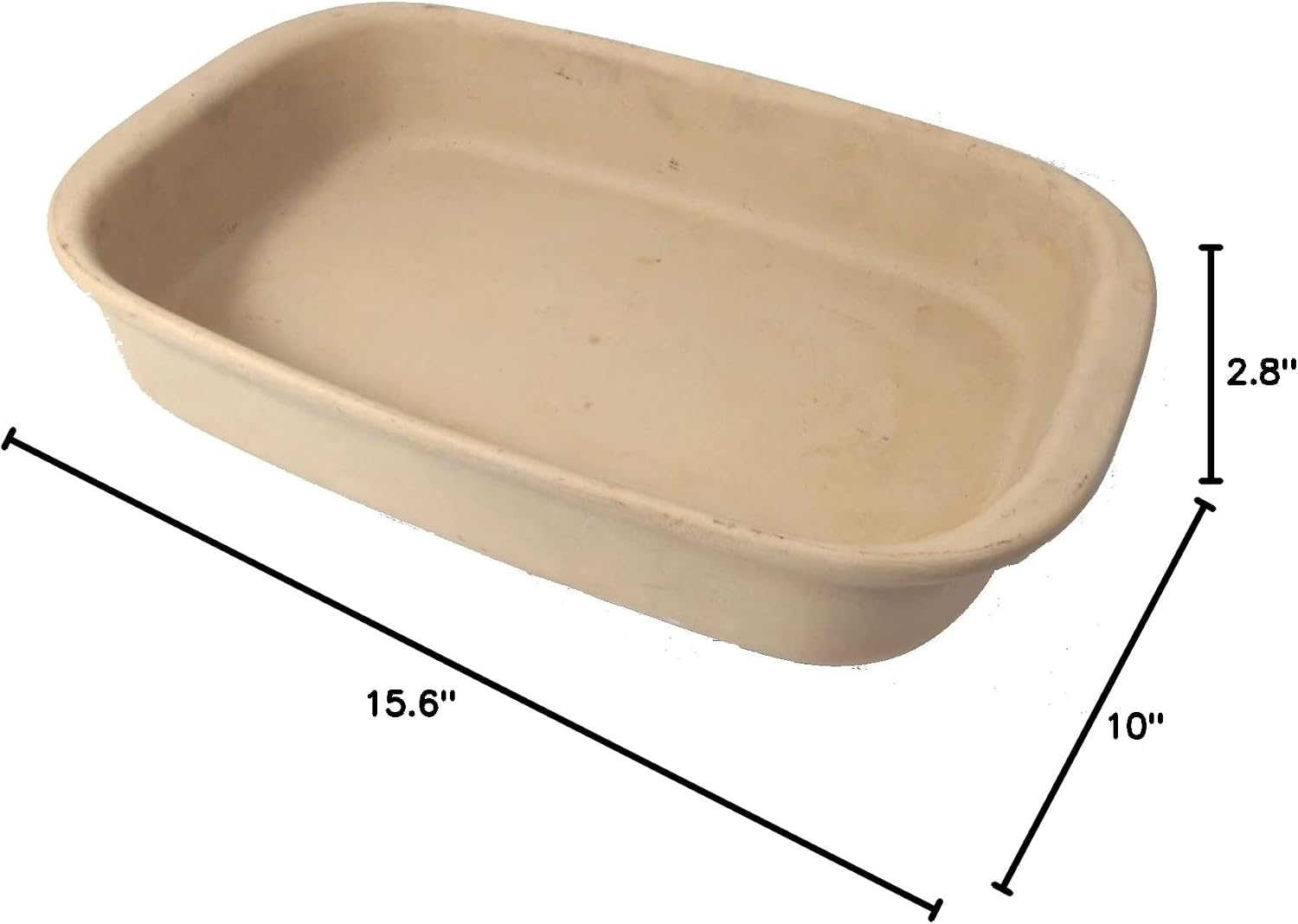 Pampered Chef Family Heritage Stoneware Rectangular Baker, 1430