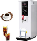 Hot Water Dispensers 25L for Home, 3000W Commercial Water Boiler and Warmer with LCD Touch Screen, Electric Water Heater,White