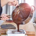 TCHO Dark & Bitter 100% Unsweetened Dark Chocolate Baking Couverture (6.6lb Bag) | Organic & Fair Trade Certified | Non GMO, Non-Dairy, Vegan, Soy Free