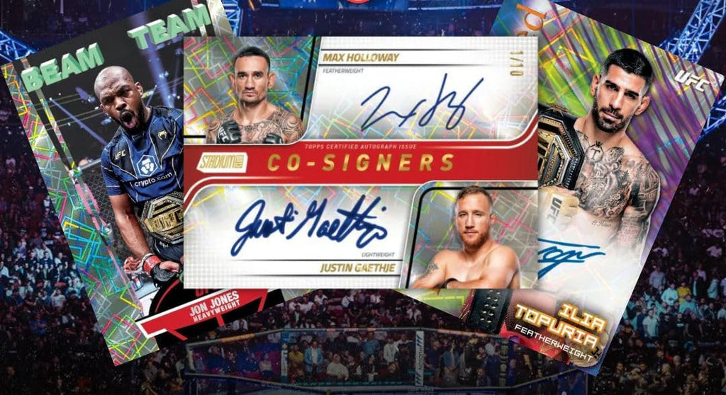 2025 Topps Stadium Club UFC hobby box (16 pks/bx)