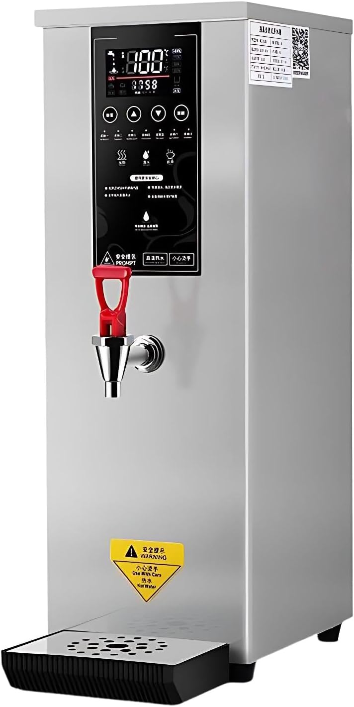 Autofill Stainless Steel Tea,Commercial Hot Water Dispenser,Water Output: 60l/H,Energy-Saving And Heat-Insulating,Automatic Temperature Control,Fast Heating silver