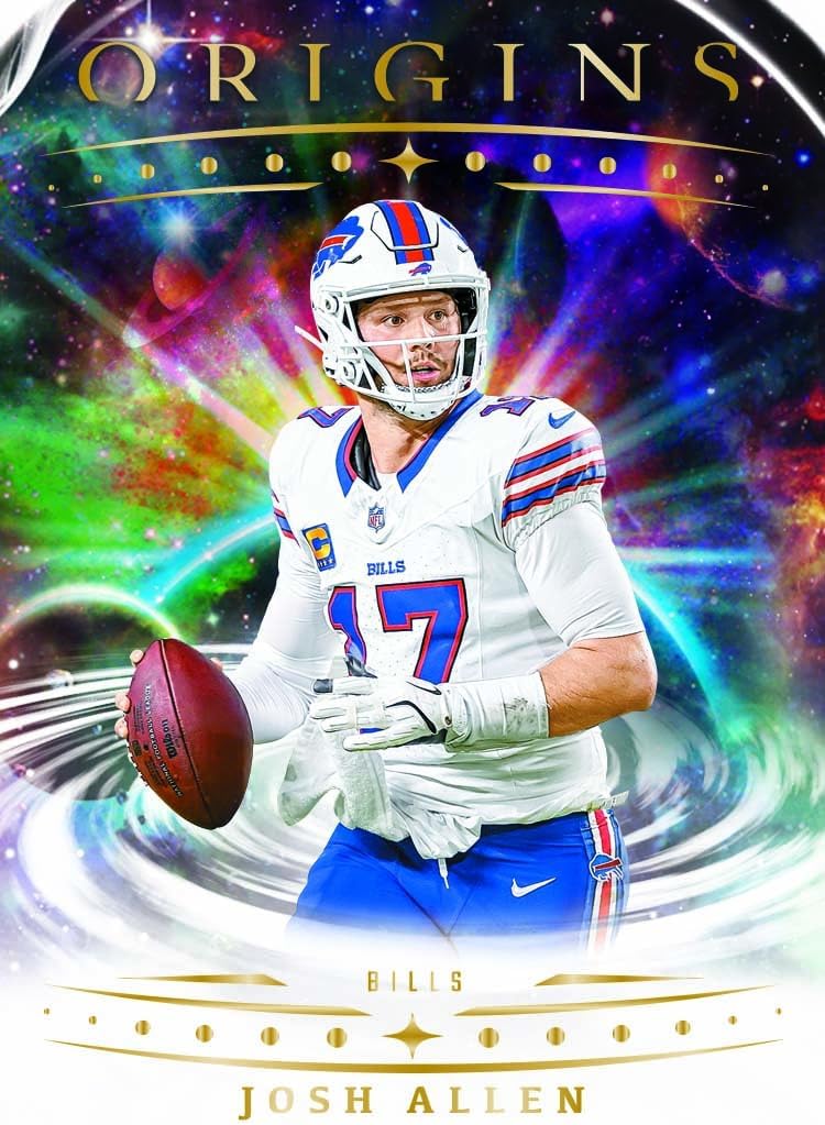 2025 Panini Origins Football International 6-Pack Blaster Trading Card Box (Find 14 Rookies Per Box)