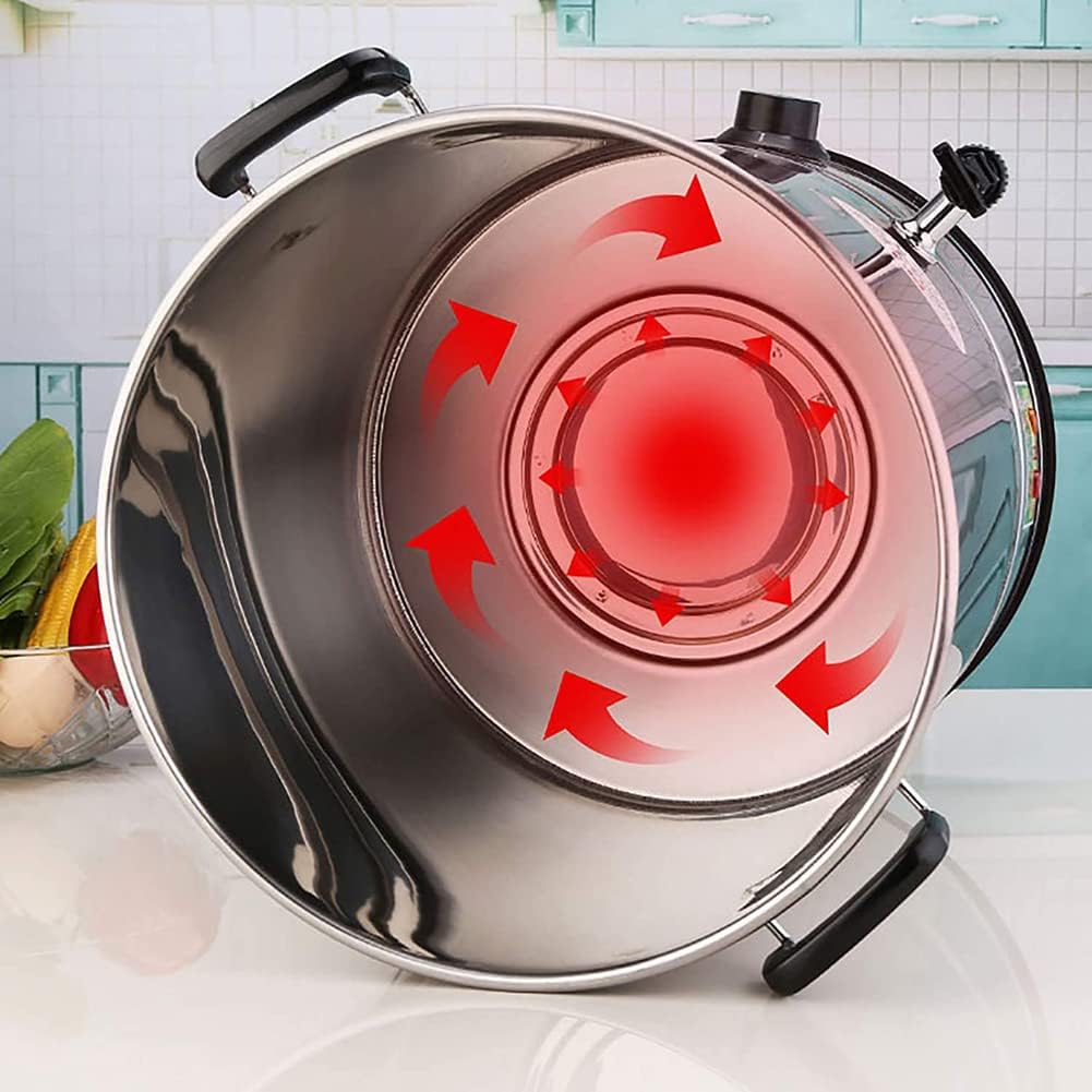 70L Catering Water Boiler - Stainless Steel Urn with Lockable Lid for Home Parties, Hot Water, Milk Tea & Coffee - Commercial Grade Hot Water Dispenser