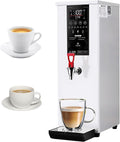 SHAHRYAR Water Boiler Eletric Commercial Hot Water,Commercial Electric Hot Water Dispenser Boiler 3000w,Smart Led High-Definition LCD,30% Energy Savingfor Restaurant, Home White