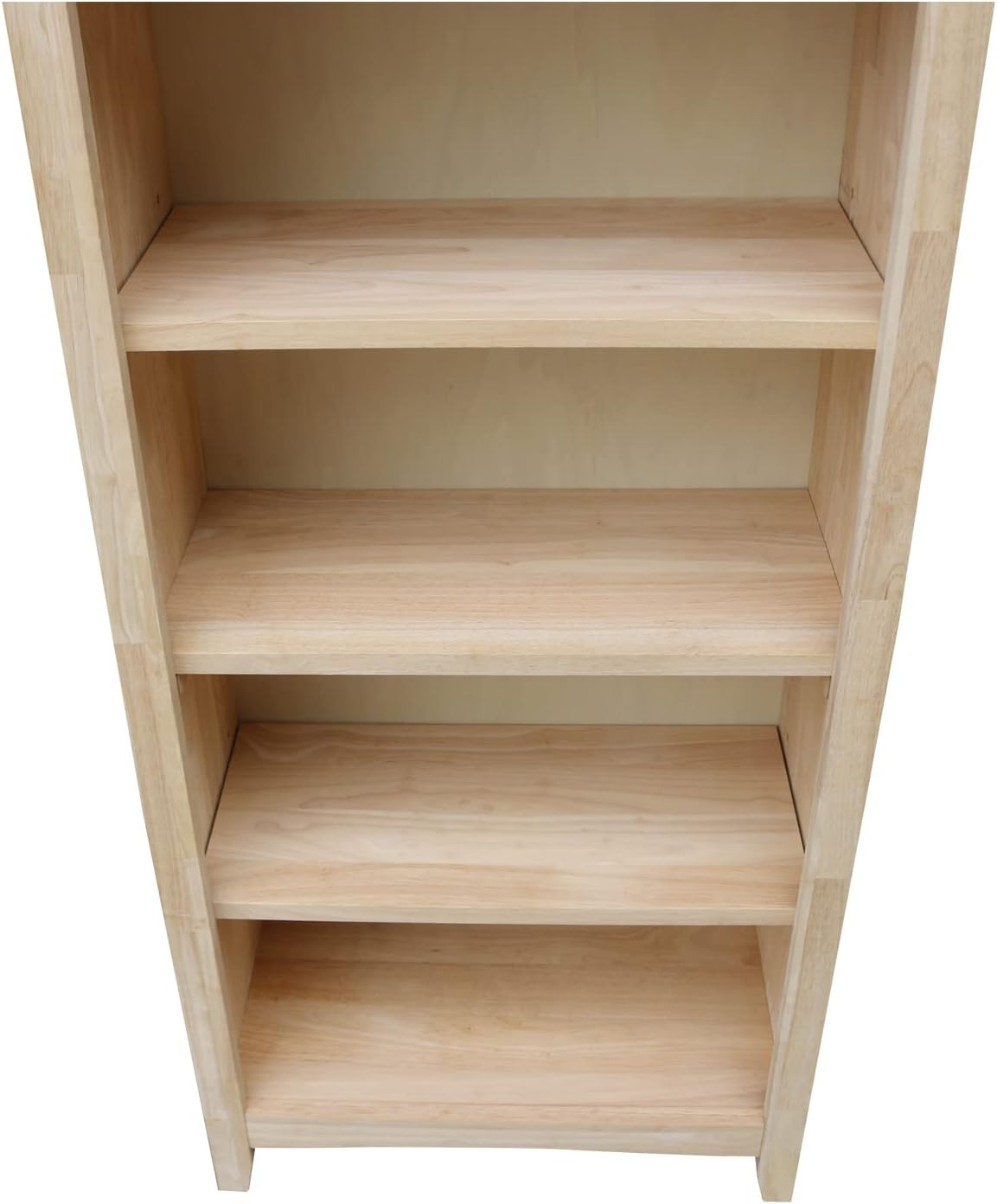 Solid Wood Shaker Bookcase - 48' H