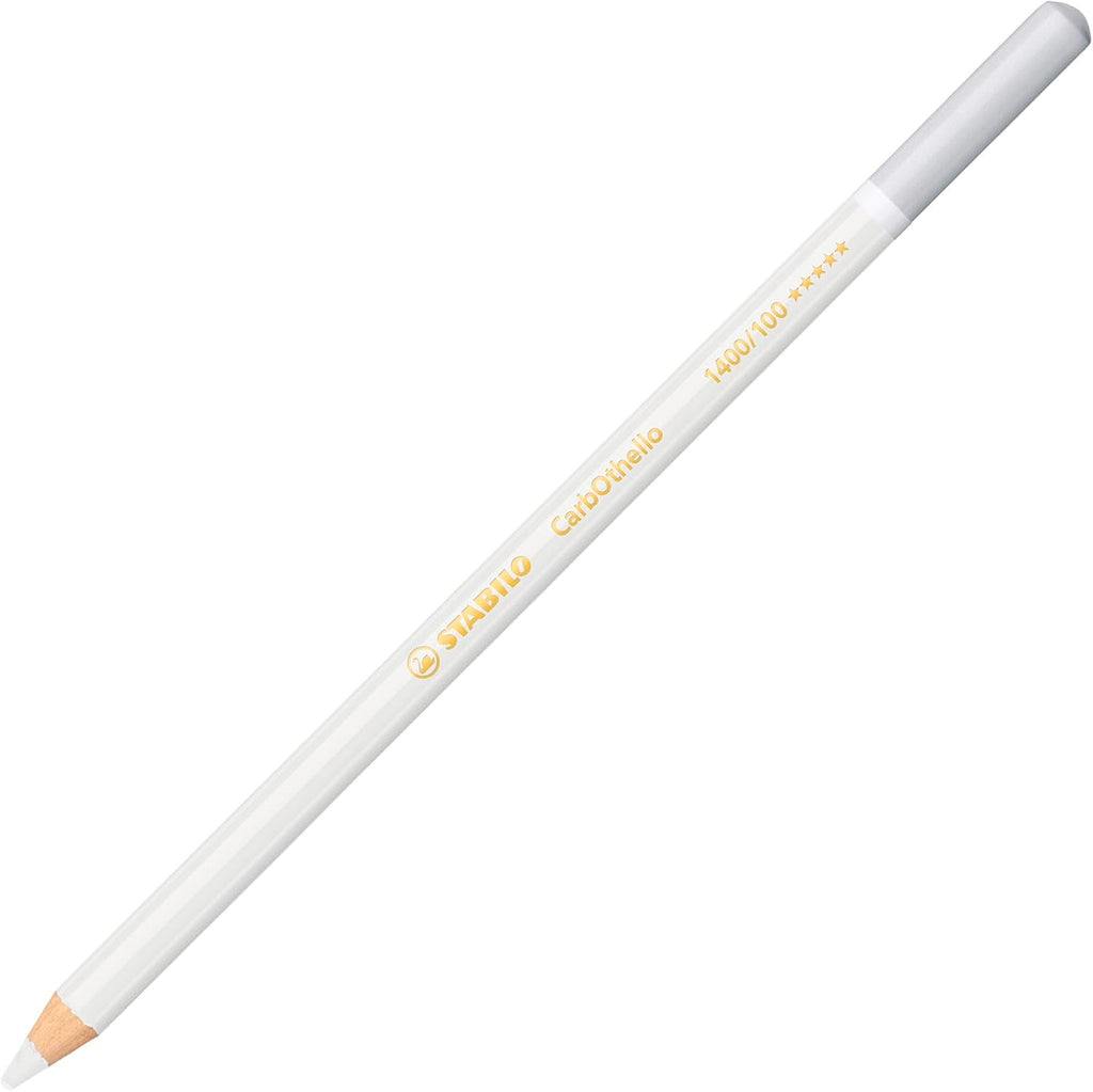 STABILO - CarbOthello - Chalk-Pastel Pencil - ARTY+ - Tin of 60 - Assorted colors with Sharpener, Kneaded Eraser and Blending Stump