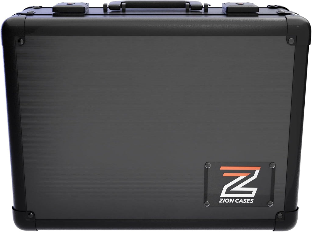 Zion Cases Slab Case XL; Fits PSA, BGS, HGA, CSG Graded Trading Card Slabs; Ideal Travel Storage Solution; (Black Diamond)