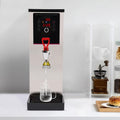 Electric Water Boiler, Step-Heating Commercial Hot Water Dispenser Fast Ready Water Boiler Machine Large Capacity 10L/2.64gal for Tea Milk Restaurant Hotel Caterers, Restaurants, Silver