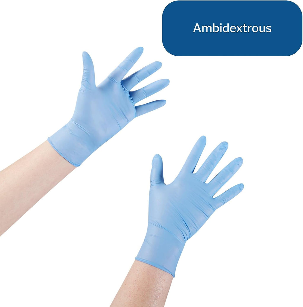 McKesson Confiderm STR Disposable Sterile Pair Nitrile Exam Glove Standard Cuff Length