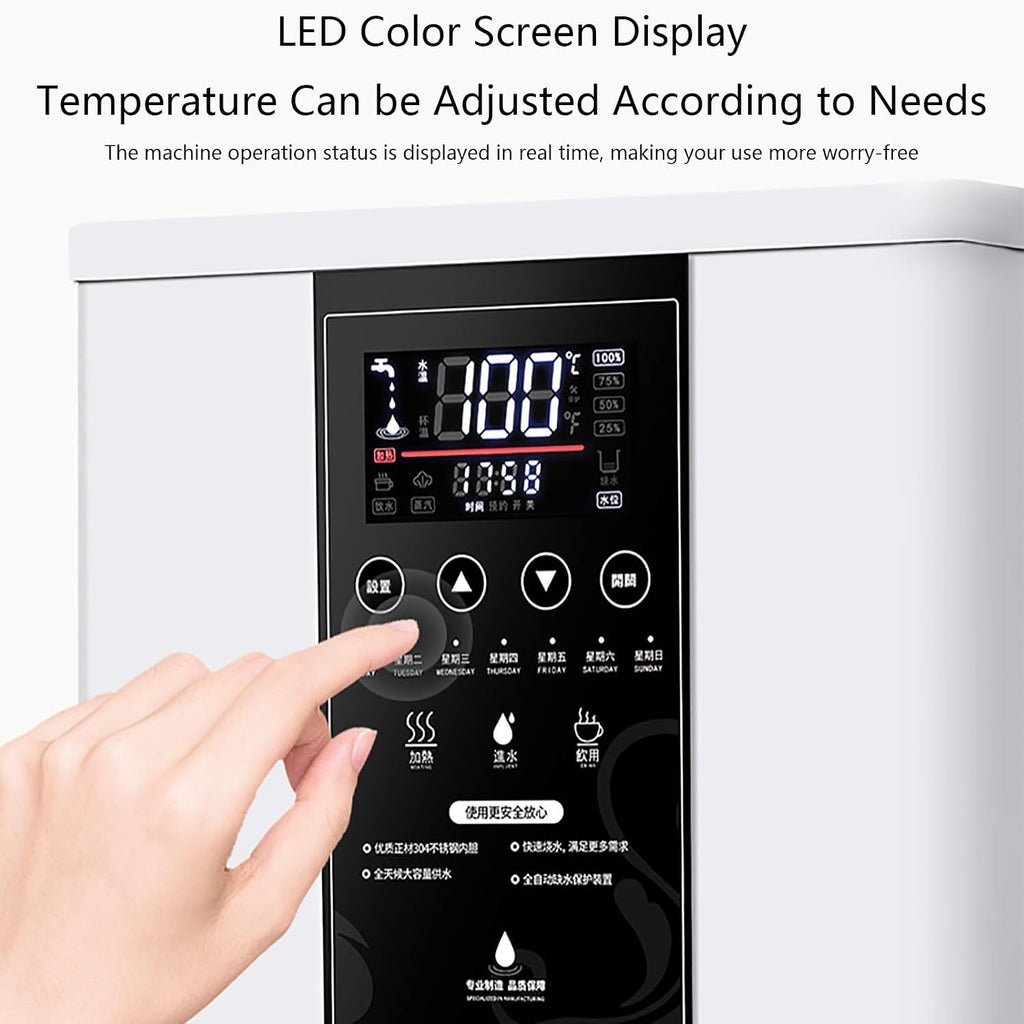 Commercial Water Boiler, Electric Commercial Hot Water Dispenser, Automatic 3000W Heating, for Tea Coffee Shop, Restaurant, Home, Office,White