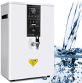 Wall-Mounted Hot Water Dispenser, Instant Hot Water Dispenser with Filter, 304 Stainless Steel Drinking Hot Water Boiler, for Office, Commercial Canteens, Touch Screen,80L