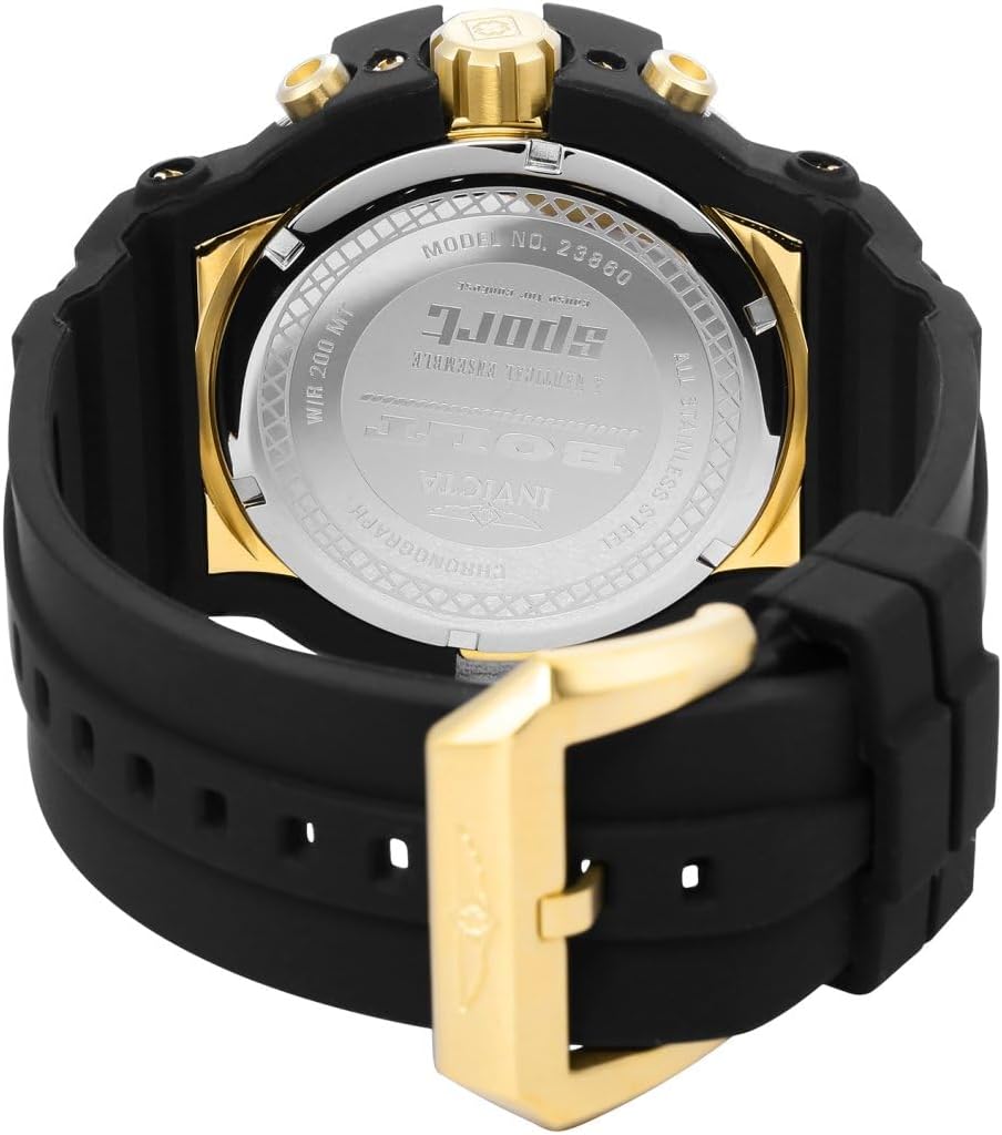 Invicta Men's 23855 Bolt Analog Display Quartz Black Watch