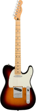 Fender Player Telecaster SS Electric Guitar, 3-Color Sunburst, Maple Fingerboard