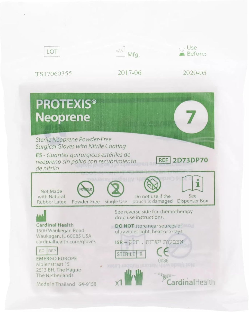 Cardinal Health™ Protexis® Neoprene Surgical Gloves with Nitrile Coating
