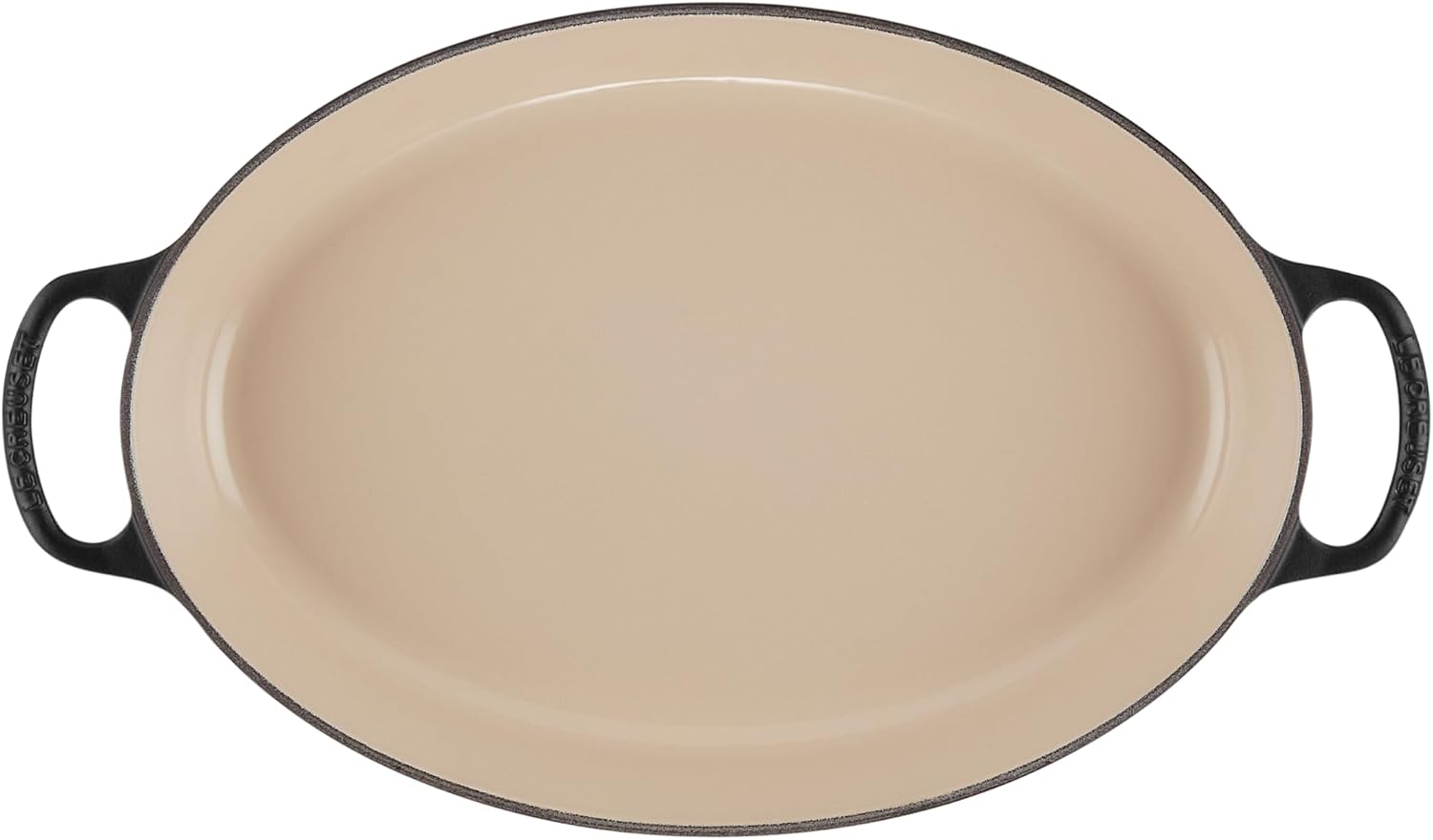 Le Creuset Enameled Cast Iron Signature Oval Baker, 3qt. Licorice