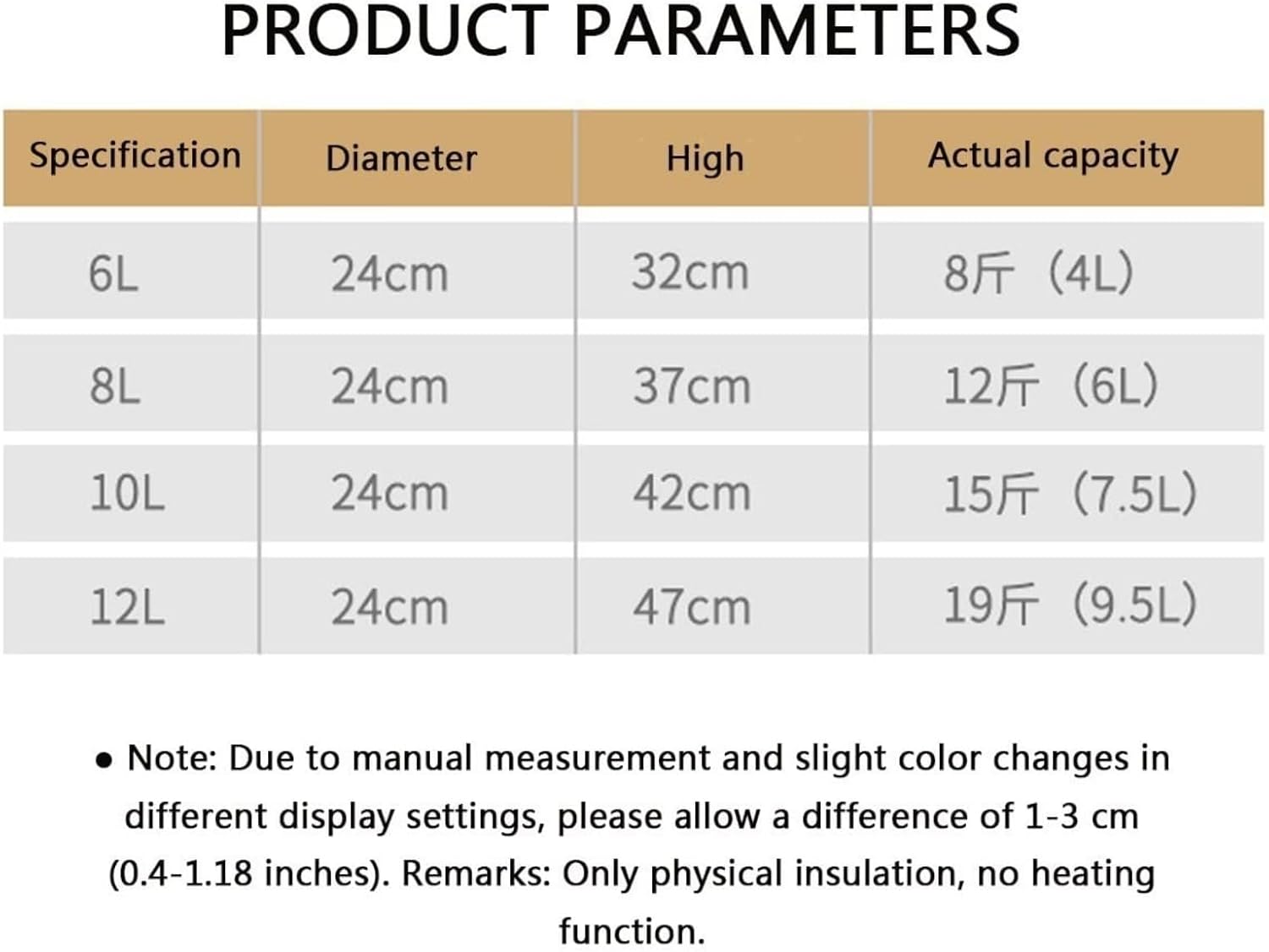 Urn Boiler Hot and Cold Water Dispenser Stainless Steel Tea Hot Water Bottle with Faucet Portable Handle Large Capacity Sealing (A 12L)