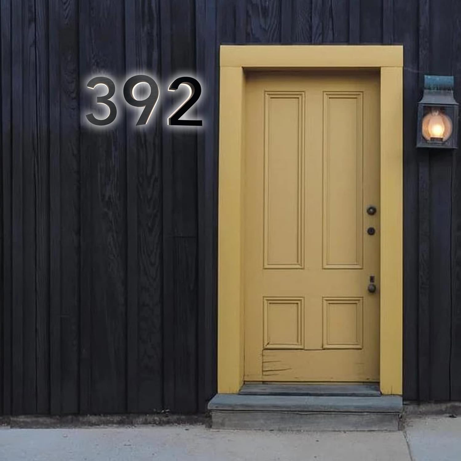 20' Backlit LED Address Numbers For House, Light Up House Numbers For Outside, Lighted Address Signs For Houses, Illuminated Large House Numbers For Outside,Y