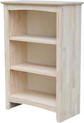 Solid Wood Shaker Bookcase - 36' H