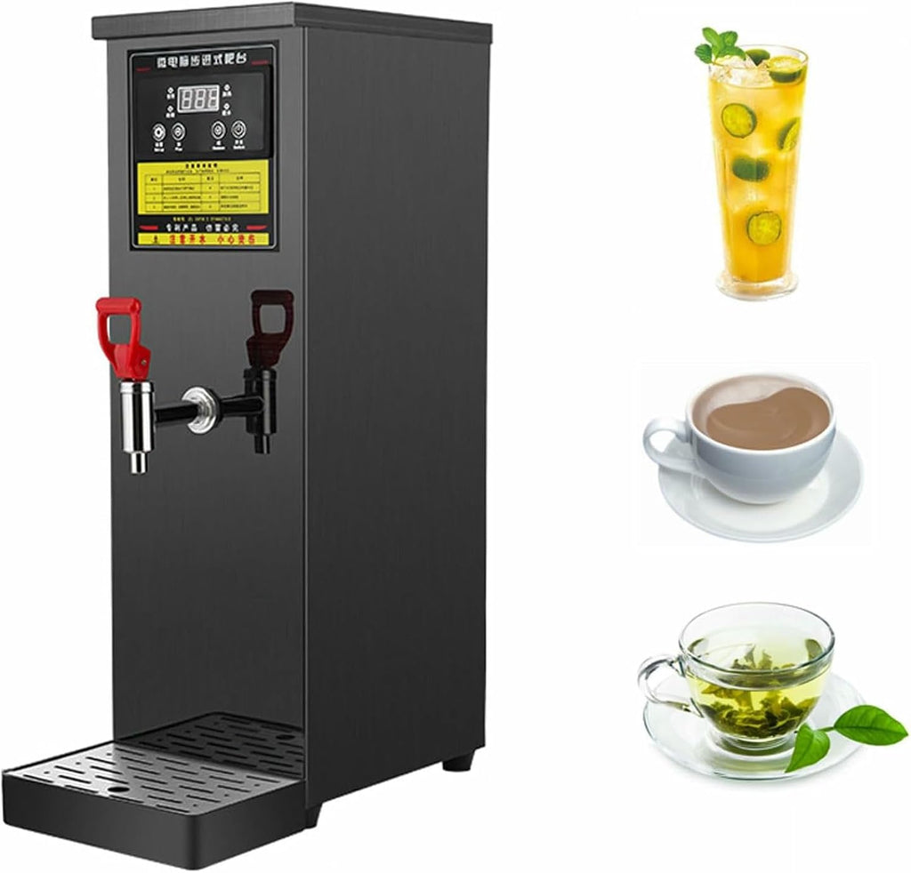 Commercial Automatic Hot Water Boiler, 50L/H Tabletop Hot Water Dispenser With Smart Control Panel, Non Drip Tap, for Coffee Shop, Bar, Bakery, Company, Canteen