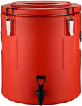 10L-80L Hot and Cold Dispenser with Faucet Cover Stainless Steel Hot Water Kettle Catering Urn Hot Water Boiler Dispenser Commercial Coffee Urn Milk Tea Bucket Insulated Barrel (40L)