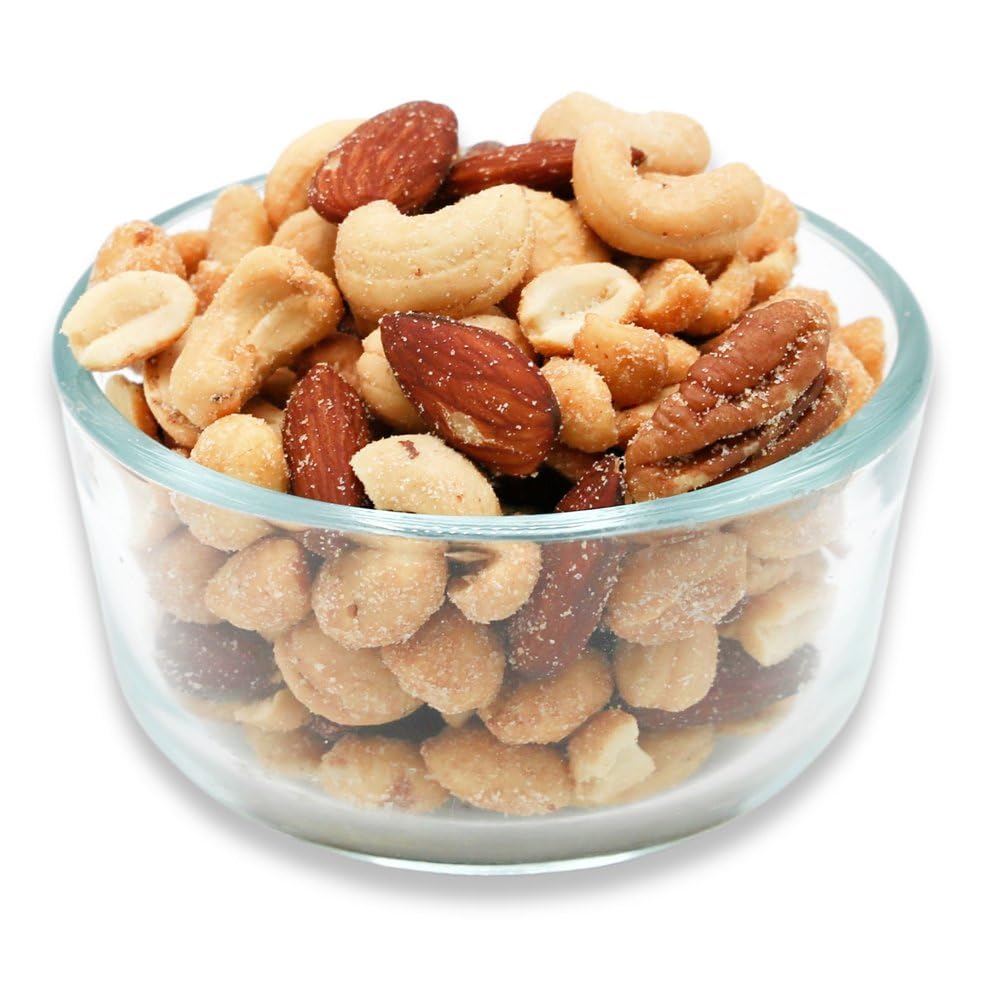 C.J. Dannemiller Mixed Nuts, Danny's Sweet Delight, Bulk 30 Pound Box, Includes Honey Roasted Peanuts, Cashews, Almonds, Pecans