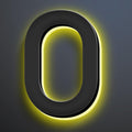 18 Inch Backlit LED Illuminated House Numbers For A Modern Home Look Stylish Light Up Address Signs Create A Striking First Impression Home Address Numbers,O
