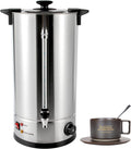 LYNICESHOP Coffee Pot, 25L Commercial Electric Hot Water Boiler Stainless Steel Tea Urn Coffee Boiler Portable Thermostable Tea Urn Coffee Boiler For Cafes, Buffets, Offices, Hotels