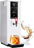 3000 w Electric Hot Water Dispenser,60L/h Large Output,Stainless Steel Commercial Instant Boiling Machine,Built-in Water Purifier,White