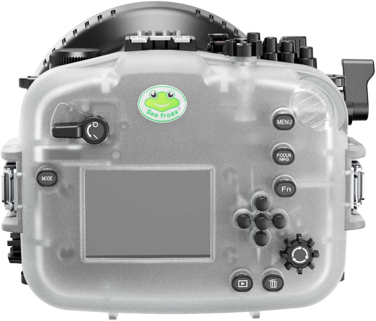 Seafrogs Underwater Housing for Sony FX3 I FX30, [40M/130FT] Waterproof Case Scuba Diving Housing for Sony ILME-FX3 I FX30 +24-70 mm F2.8 GM, FE 16-35mm F2.8 GM, for Sigma 24-70mm F2.8