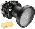 Seafrogs Underwater Housing for Sony FX3 I FX30, [40M/130FT] Waterproof Case Scuba Diving Housing for Sony ILME-FX3 I FX30 +24-70 mm F2.8 GM, FE 16-35mm F2.8 GM, for Sigma 24-70mm F2.8