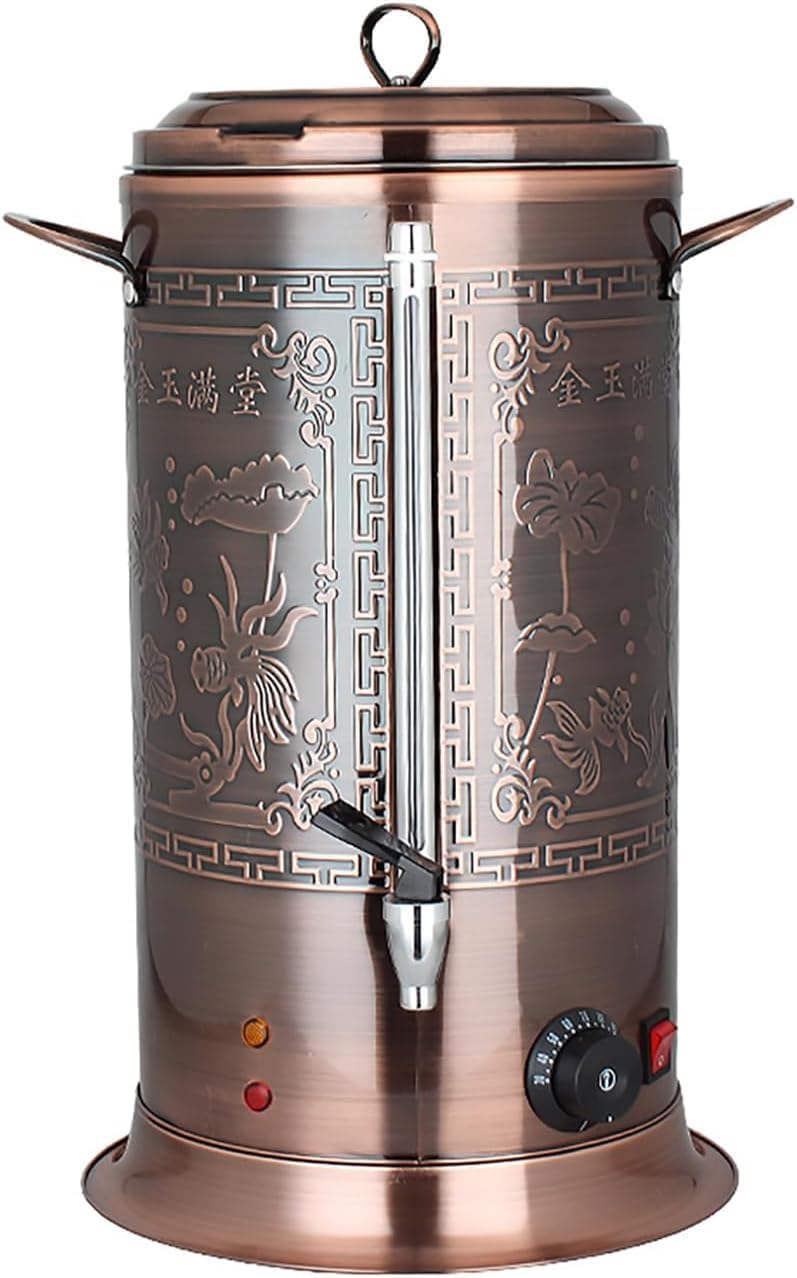Catering Urn, Stainless Steel Hot Water Boiler Urn Dispenser, Temperature Control 30-110 Degree For Home Shop Hotel Commercial Or Office Use (Size : 30L)