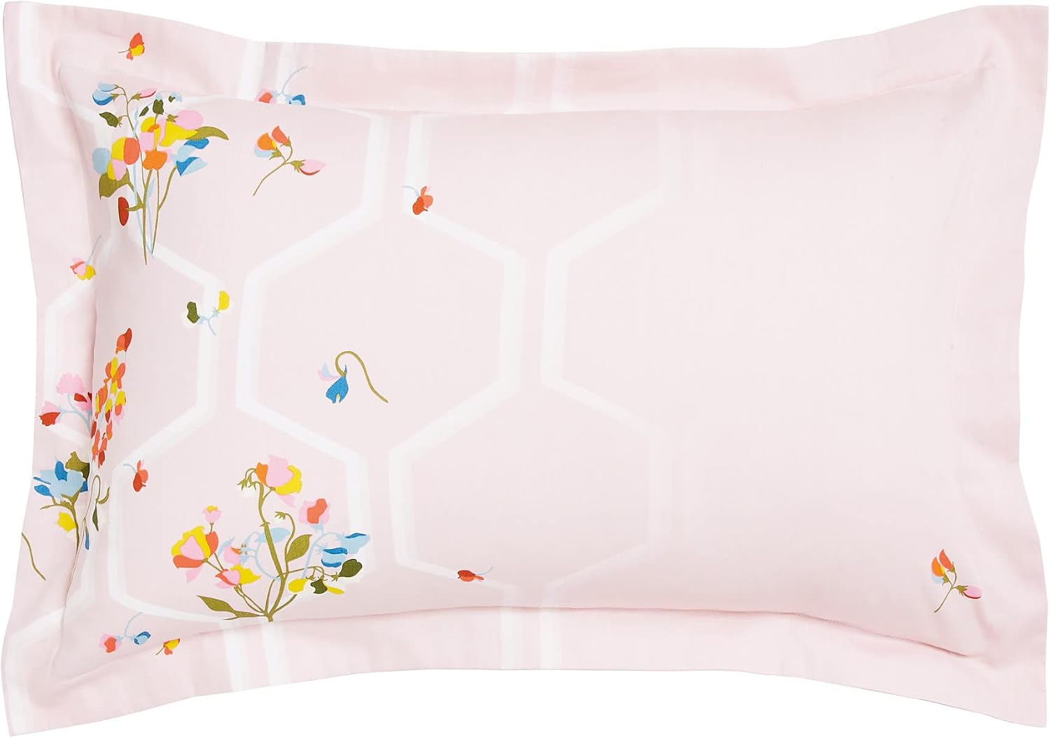 Ted Baker Peppermint 100% Cotton Sateen 2-Piece Comforter and Sham Set, Twin, Soft Pink