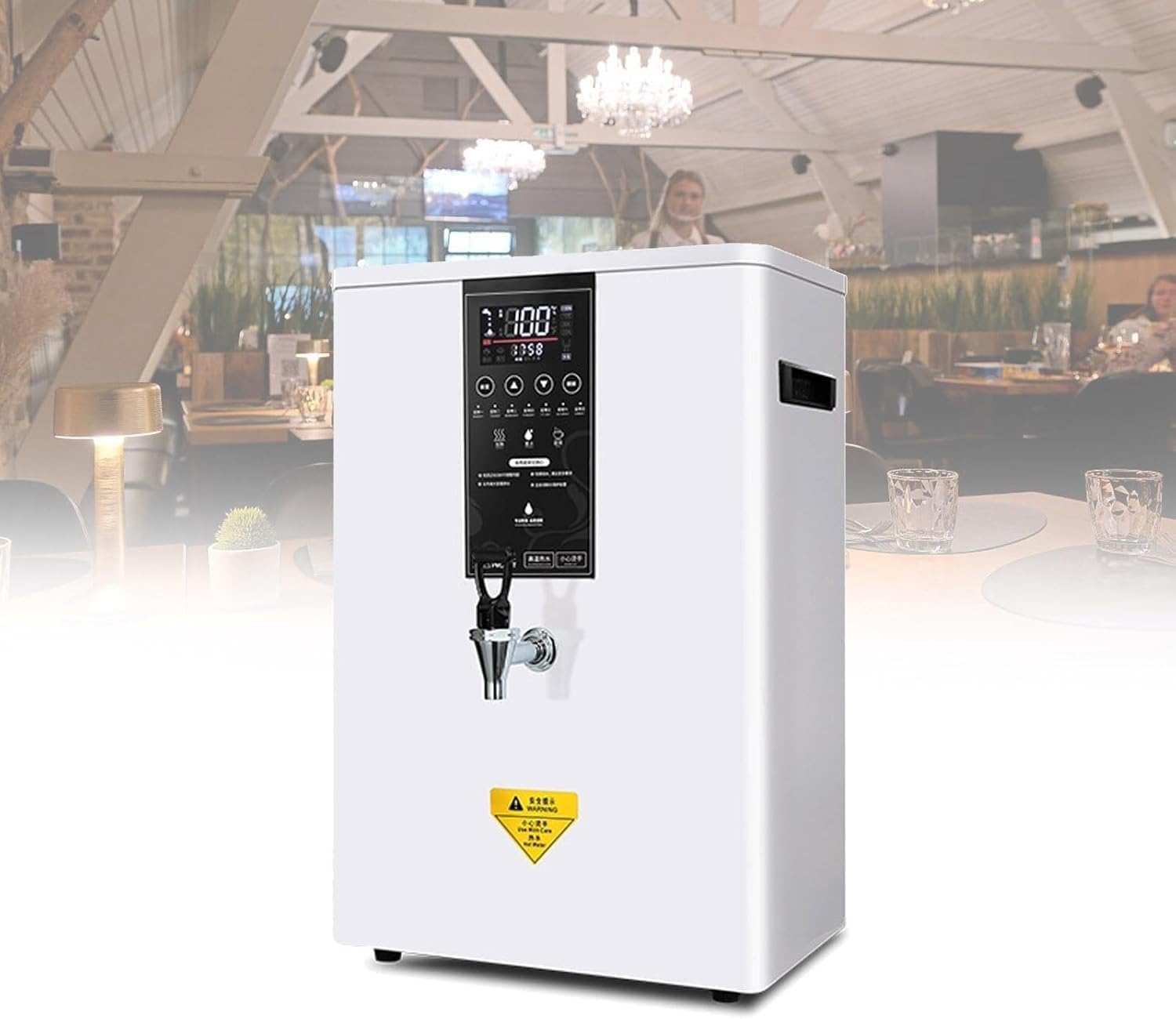 Electric Hot Water Dispenser, Instant Boiling Water Machine, Wall-Mounted Tea Coffee Kettle for Home and Office