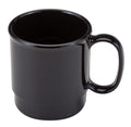 Cambro 75CW110 Dinnerware Cup Stacking 7.5oz. Black Case Qty 48