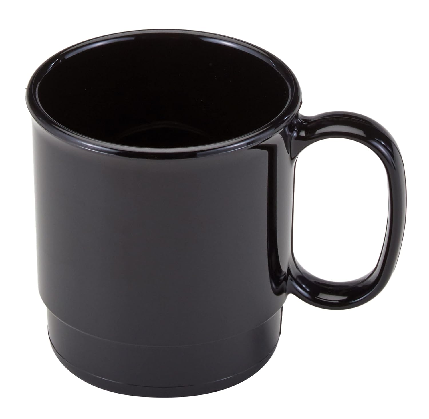 Cambro 75CW110 Dinnerware Cup Stacking 7.5oz. Black Case Qty 48